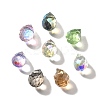 Transparent Glass Pendants GLAA-P070-A-3