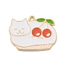 Cartoon Alloy Enamel Pendants ENAM-G208-24KCG-1