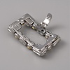 Alloy Rhinestone Shoe Decoration AJEW-WH0248-222-3