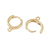 Brass Hoop Earring Findings KK-P310-26B-G-2