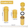 2 Sets 2 Styles Aluminum Alloy Alcohol Burner AJEW-CA0004-12-2