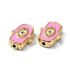 Ion Plating(IP) 304 Stainless Steel Enamel Beads STAS-Q318-10D-2