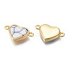Brass Connector Charms KK-N233-169B-01A-3