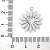 Anti-Tarnish 304 Stainless Steel Pendants STAS-K293-10P-3