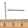 Non-Tarnish 304 Stainless Steel Pendants STAS-Q323-03C-P-3