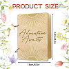 1 Set Wooden 2-Ring Loose Leaf Binder Postcard Phote Album Cover DIY-SD0001-02D-2