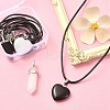 DIY Stone Pendant Necklace Making Kit DIY-YW0007-14-5