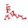 Rhinestone Slide Letter Charms RB-TAC0002-01I-1