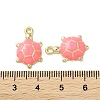 Alloy Enamel Pendants FIND-O003-08A-G-4