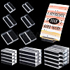 20Pcs 3 Style Transparent Acrylic Bases FIND-PH0007-03-1