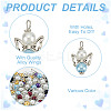 Glass Pendants PALLOY-HY00021-5