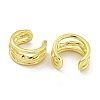 Brass Cuff Earrings for Women EJEW-C104-045G-2