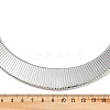 Alloy Wide Choker Necklaces for Women LS-NJEW-C090-01P-3