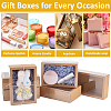 Rectangle Kraft Paper Drawer Boxes LS-CON-WH0089-119B-6