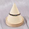 304 Stainless Steel Rhinestone Cup Chain Bracelets for Women BJEW-Z143-23P-01-2