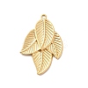 Ion Plating(IP) 304 Stainless Steel Pendants STAS-F282-17G-1