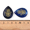 Natural Lapis Lazuli Pendants G-N345-05B-3