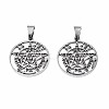 Non-Tarnish Religion 201 Stainless Steel Pendants X-STAS-N095-080-1