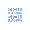 26Pcs 13 Styles Ion Plating(IP) 201 Stainless Steel Filigree Pendants STAS-GA0001-67-7