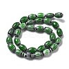 Handmade Millefiori Lampwork Beads Strands LAMP-F035-12A-2