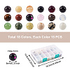 Yilisi 270Pcs 18 Colors Natural & Synthetic Gemstone Beads G-YS0001-09-3