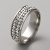 Rhinestone Finger Ring RJEW-WH0005-04P-1
