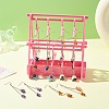 2 Layers Hanger Style Acrylic Earring Storage Display Rack ST-CJ0034-01B-6