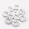 Non-Tarnish 201 Stainless Steel Kitten Pendants LS-STAS-S105-T469-1