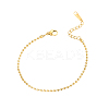 304 Stainless Steel Ball Chain Bracelets STAS-OY012-99G-1