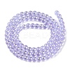 Electroplate Transparent Glass Beads Strands X-GLAA-T032-T4mm-AB01-3