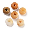 Natural Red Aventurine European Beads G-C134-04G-1