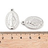 Non-Tarnish 304 Stainless Steel Pendants STAS-P364-13P-3
