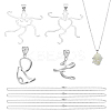 DIY Necklace Making Kits DIY-NB0013-83-1