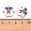 Alloy Enamel Pendants ENAM-T020-85-3