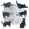 Cat Cabochon DIY Silicone Molds LS-SIMO-R002-03-8
