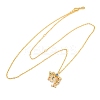 925 Sterling Silver Colorful Cubic Zirconia Constellation Pendant Cable Chain Necklaces for Women STER-R009-01G-10-4