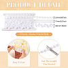 15Yards 3 Styles Polyester Hollow Leaf Ribbons OCOR-TA0002-79B-4