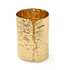 Textured Alloy Open Cuff Bangles for Women BJEW-K272-04G-5