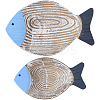 Wood Wall Decoration AJEW-WH20121-10A-6