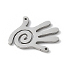 304 Stainless Steel Pendants STAS-E501-15P-2