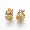 316 Surgical Stainless Steel European Beads STAS-E446-12G-2