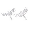 Tarnish Resistant 201 Stainless Steel Filigree Pendants LS-X-STAS-S118-008P-1