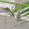 925 Sterling Silver Leverback Earring Findings STER-G027-22S-7