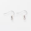 304 Stainless Steel Earring Hooks STAS-S066-10-2