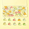 40Pcs 10 Colors Acrylic Glass Pendants PALLOY-FS00018-9