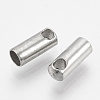 201 Stainless Steel Cord Ends X-STAS-S028-42-2