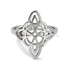 Non-Tarnish 304 Stainless Steel Adjustable Rings RJEW-B047-03P-2