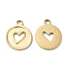 Ion Plating(IP) 316L Surgical Stainless Steel Pendants STAS-H213-67G-1
