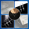 50Pcs 201 Stainless Steel Pendants STAS-UN0045-37P-6