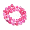Natural Banded Agate Beads Strands G-C116-A180-01D-3